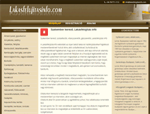 Tablet Screenshot of lakasfelujitasinfo.com